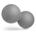 Массажный мяч  Hop-Sport HS-S063DMB 63 мм grey - фото №4
